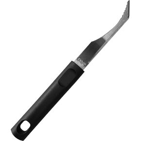 أداة تقشير وقشرة الروبيان بمقبض أسود من Better Houseware، شفرة 4 بوصة وطول إجمالي 12 بوصة - أصداف وشفرات من الفولاذ المقاوم للصدأ in Kuwait