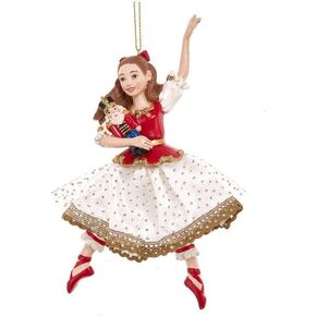 Kurt S. Adler Red Clara with Nutcracker Ornament