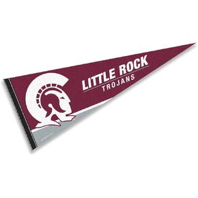 College Flags & Banners Co. Arkansas Little Rock Trojans Pennant Full Size Felt