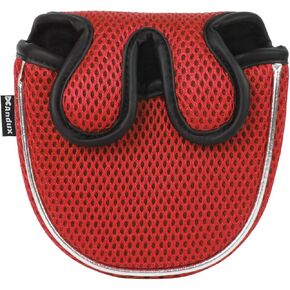 Andux Mallet Putter Cover Golf Putter Head Covers for Center Shaft Putter MT/TG16, Semicircle