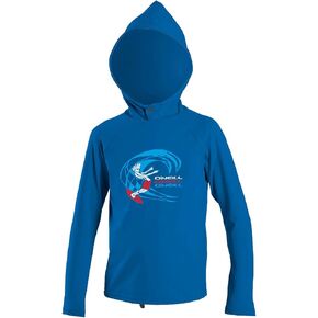 O'Neill Toddler O'Zone Long Sleeve Sun Hoodie, Ultra Blue, 6