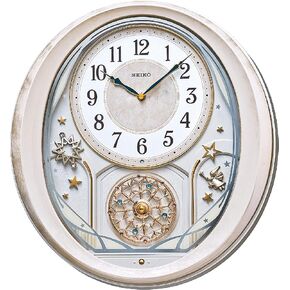Seiko Melodies in Motion Wall Clock, Twinkle & Magic Bright Star
