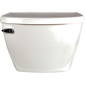 American Standard 4142.100.020 Cadet Flowise Right Height Elongated Pressure Assisted Two Piece Toilet with Bedpan Slots, White 14.25 x 9.00 x 20.50 inches