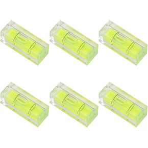DEVMO 6xSquare Mini Spirit Level Bubble Small Leveller for Leveling Tubular 40mm