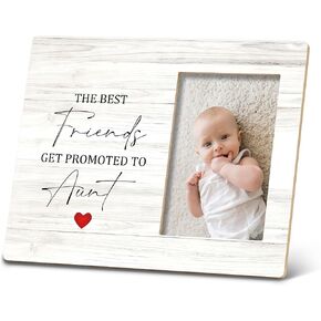 SRADMO Grandparents Picture Frames,Grandkids Photo Frame,The Best Parents Get Promoted To Grandparents Picture Frame,Baby Grandpa Grandma Photo Frame 10×8,Grandparents Baby Announcement Gifts（Brown）