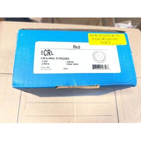 System Sensor SCRL L-Series Ceiling Mountable Strobe with Clear Lens