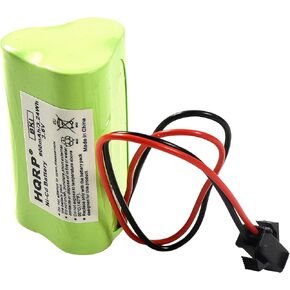 HQRP Emergency Exit Light Battery Compatible with Lithonia ELB-B001 EU2 LED Interstate ANIC1566 Unitech 0253799 Lowes 253799, Unitech 6200RP, LEDR-1, OSA230 Replacement