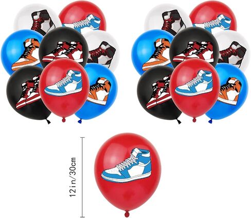 30 PCs Sneaker Birthday Party Decorations Sneaker Ball Themed Party Supplies in Saudi Arabia