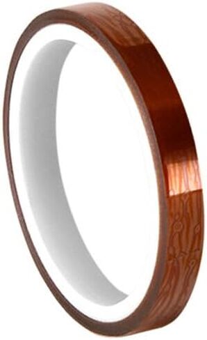 3M 5419 Gold Polyimide/Silicone Adhesive Low Static Film Tape -100 to +500 Degrees F Temperature Range, 5 yd Length, 0.125" Width, 1 roll in Saudi Arabia