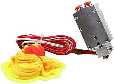 New Design 2 In 1 Out 2 colors Hotend Bowden Extruder for Cyclops extrusion Titan Extruder and Bulldog extruder use 1.75mm in Kuwait