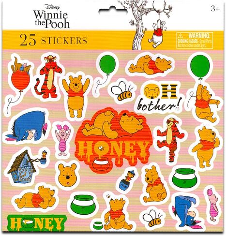 Disney Winnie The Pooh Travel Set for Kids- Bundle with Winnie The Pooh Blanket and Neck Pillow Plus Sticker Activity Book, More Winnie The Pooh Travel Accessories Set in Saudi Arabia