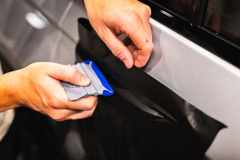 THE WRAP INSTITUTE - Monkey Strips #Cornergame – Premium Felt Buffers; Apply Wrap Film; Soft & Durable, Use Wet or Dry, Replaceable, Ultra-Thin Edge, High Precision on Curves & Edges; Blue (25-Pack) in Saudi Arabia