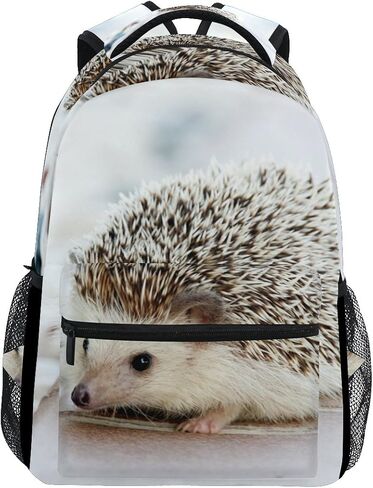 senya Hedgehog School Backpack for Boys Girls Bookbag Travel Bag One Size in Saudi Arabia