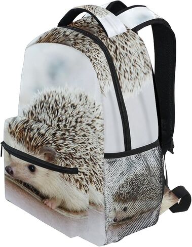 senya Hedgehog School Backpack for Boys Girls Bookbag Travel Bag One Size in Saudi Arabia