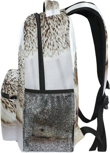 senya Hedgehog School Backpack for Boys Girls Bookbag Travel Bag One Size in Saudi Arabia