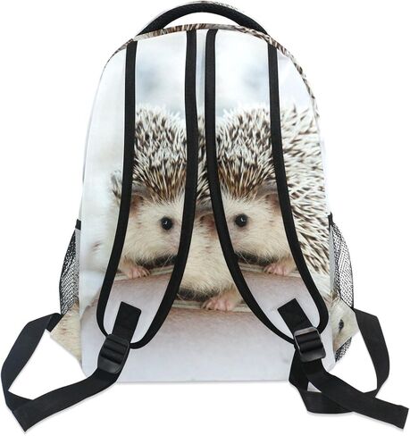 senya Hedgehog School Backpack for Boys Girls Bookbag Travel Bag One Size in Saudi Arabia