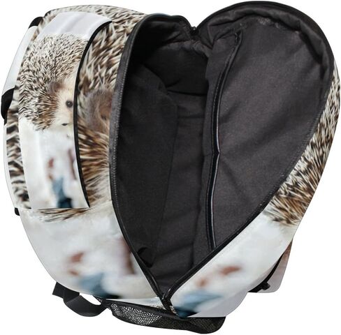 senya Hedgehog School Backpack for Boys Girls Bookbag Travel Bag One Size in Saudi Arabia