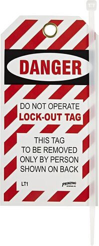 Brady LT1 Prinzing Lock Out Tag each (1 Each) in Saudi Arabia