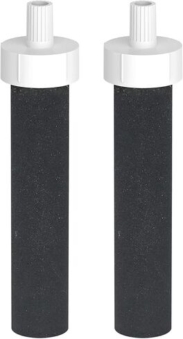 Water Bottle Filter, Replacement for Brita® BB06, Brita® Hard Sided, Stainless Steel and Plastic Bottle Filter, Reduces Chlorine, BPA-Free, Last Up to 2 Months or 40 Gallons (Pack of 2) in Saudi Arabia
