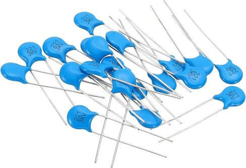 PATIKIL 4.7nf 3kv High Voltage Ceramic Capacitor, 20 Pcs Ceramic Chip Capacitor Assortment Kit for Power, Blue in Saudi Arabia