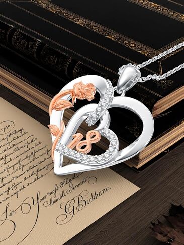 Mother Father Daughter/Family/18 Year Old Necklace S925 Sterling Silver Family Pendant Mother Daughter Jewelry, for Women Mom Grandma Sister Wife Sister Father Anniversary Christmas Birthday Mothers Day, 18+2 Inch in Saudi Arabia