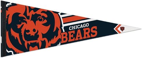وينكرافت NFL 14499115 Chicago Bears Premium راية، 12 بوصة × 30 بوصة in Saudi Arabia