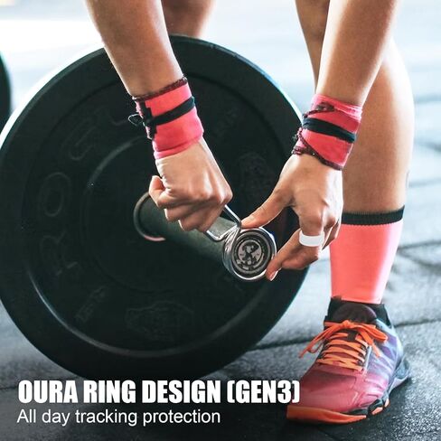 4pcs Silicone Ring Cover Compatible with Oura Ring Gen 3, Round Ring Case Elastic Ring Protection Smart Ring Protector Sleeve Accessories for Oura Ring Working Out (M for 11/12/13) in Saudi Arabia