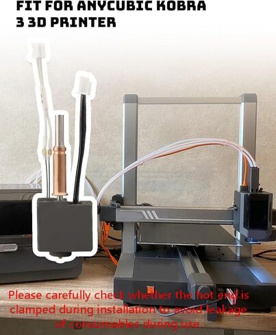 Hotend Hot End لـ Anycubic Kobra 3، آلة بثق رأس الطباعة للطابعة ثلاثية الأبعاد in Kuwait
