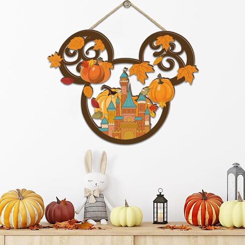 ديكورات حفلات الخريف، لافتة خشبية، مرحباً بالخريف، شماعة باب خشبية، خريف، عيد الشكر، باب الحصاد، ديكورات معلقة، أوراق اليقطين، ديكورات باب للترحيب بالمنزل in Kuwait