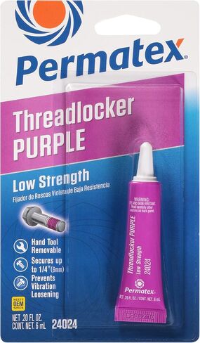 Permatex 24010-6PK Medium Strength Threadlocker Blue Gel, 10 g Gel Twist Applicator (Pack of 6) in Saudi Arabia