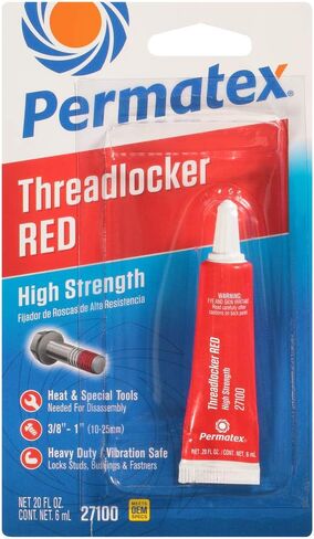 Permatex 24010-6PK Medium Strength Threadlocker Blue Gel, 10 g Gel Twist Applicator (Pack of 6) in Saudi Arabia