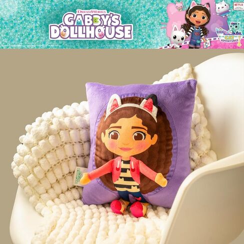Franco DreamWorks Gabby's Dollhouse Kids Super Plush Cozy Snuggle (TM) Pillow (100% Officially Licensed Product) in Saudi Arabia