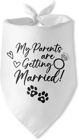 I Do Too Dog Bandana Dog Wedding Bandana Wedding Engagement Dog Bandana Puppy Bandana Photo Prop Pet Scarf Accessories for Pet Dog Lovers Gifts in Kuwait