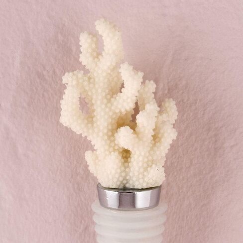 Weddingstar White Coral Wine Bottle Stopper Favor Gift Boxed in Saudi Arabia