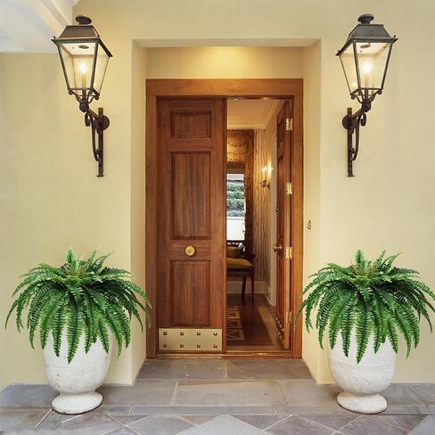 39in Large Fake Fern,Set of 2 Artificial Ferns, 49 Leaves for Each Bouquet Faux Ferns,Fake Boston Plants for Home, Office, Garden Indoor Outdoor Decoration in Saudi Arabia