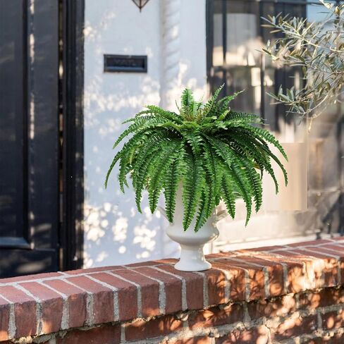 39in Large Fake Fern,Set of 2 Artificial Ferns, 49 Leaves for Each Bouquet Faux Ferns,Fake Boston Plants for Home, Office, Garden Indoor Outdoor Decoration in Saudi Arabia