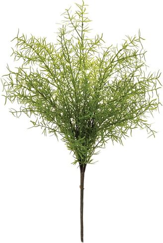 Melrose Asparagus Fern Bush، 18.5 بوصة ارتفاع، ديكور نباتات صناعية لأي مناسبة، داخلي خارجي، بلاستيك in Kuwait