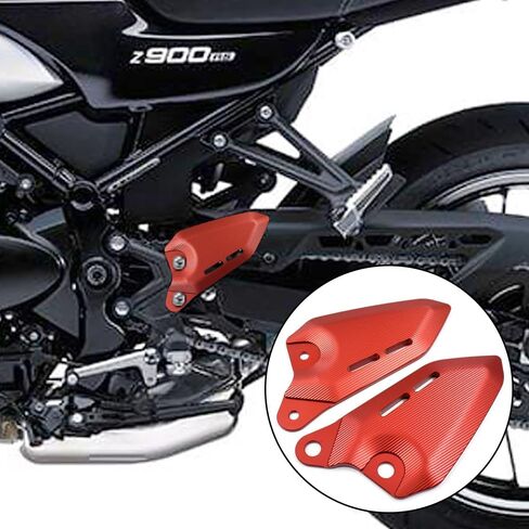 ملحقات الدراجات النارية مسند للقدمين مجموعة خلفية لألواح الكعب وواقي حماية متوافق مع Kawasaki Z900RS z900 rs Z900RS Cafe 2018 2019 2020 2021 2022 2023 (ذهبي) in Saudi Arabia