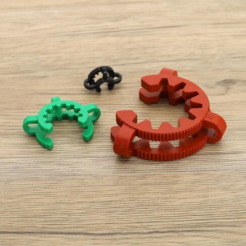 SING F LTD 9PCS Plastic Joint Clips 10/12/14/19/24/29/34/40/45mm for Joint Glass Standard Conical Interface Clip Ground Glass Joint Lab Accessory Multi Size and Colors in Saudi Arabia
