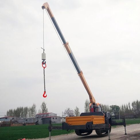 Baluue Chain Sling, Lifting Chain Slings with Hooks, Engine Chain Hoist Lifts, 1 ton Capacity Lifting Sling Chains Engine Lift Chain for Security Towing Industrial Scientific Handling in Kuwait