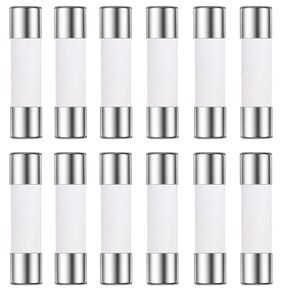 20 amp 250 Volt Ceramics Fuses Replacement for Car Fuses Household appliances Fuses (Pack of 10 Pcs)
