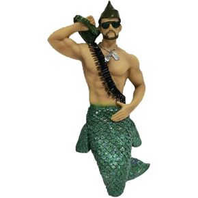 December Diamonds Fatigued Merman Christmas Tree Ornament 5555161