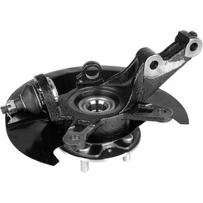 Front Steering Knuckle & Wheel Bearing Hub Assembly Compatible with Honda Civic 2001-2002 L4 1.7L,Left Driver Side Replaces # 51215S5AJ10,698-479，45255S01A00,44600S5DA00