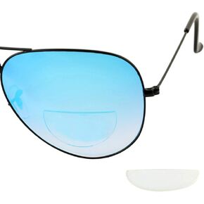 +2.00 Stick-On Bifocal Adhesive Reading Glasses Add On
