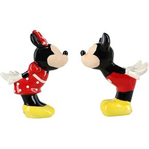 Collections Etc Mickey and Minnie Mouse Spice of Life Salt & Pepper Shakers