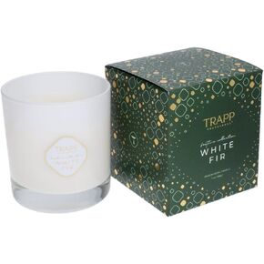Trapp No. 56 - White Fir - 7 oz. Signature Candle - Aromatic Home Fragrance with Seasonal Scent of Fraser Fir, Balsam Wood, & Cool Ozonic Notes Notes - Petrolatum Wax