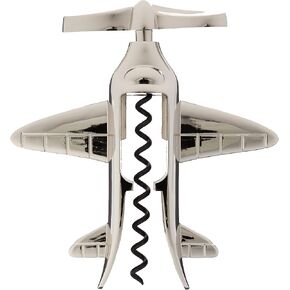 GODINGER SILVER ART Airplane Self Pull Cork Screw
