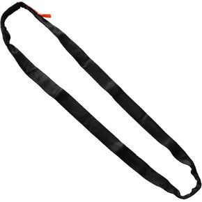 Spanset Aerial Hoop Lyra Rigging Polyester Round Slings Strap for Aerial Silk Yoga hammock Hanging, 5,300 lb. Vertical Capacity, 10,600 lbs Basket - Heavy Duty Poly Lifting Sling (White, 4'11" ft)