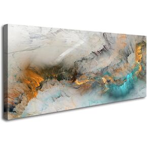 XXMWallArt FC3075 Canvas Wall Art Elephant Picture African Wild Animals Artwork Painting Print for Living Room Bedroom Kitchen Home and Office Wall Decor