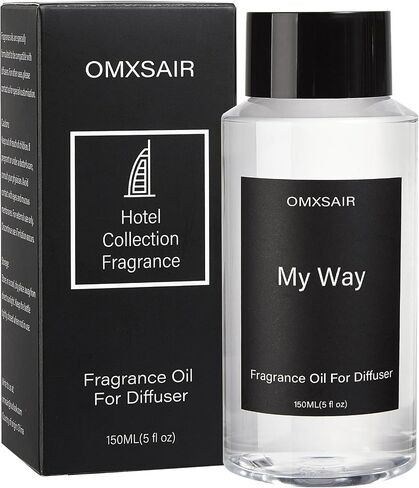 My Way Hotel Collection Diffuser Oil & Home Luxury Scents - My Way Diffuser Oil 150ml- Comforting Sandalwood, Cedarwood & Iris - Aromatherapy Oil Blends My Way Fragrance Essential Oils for Diffuser in Saudi Arabia